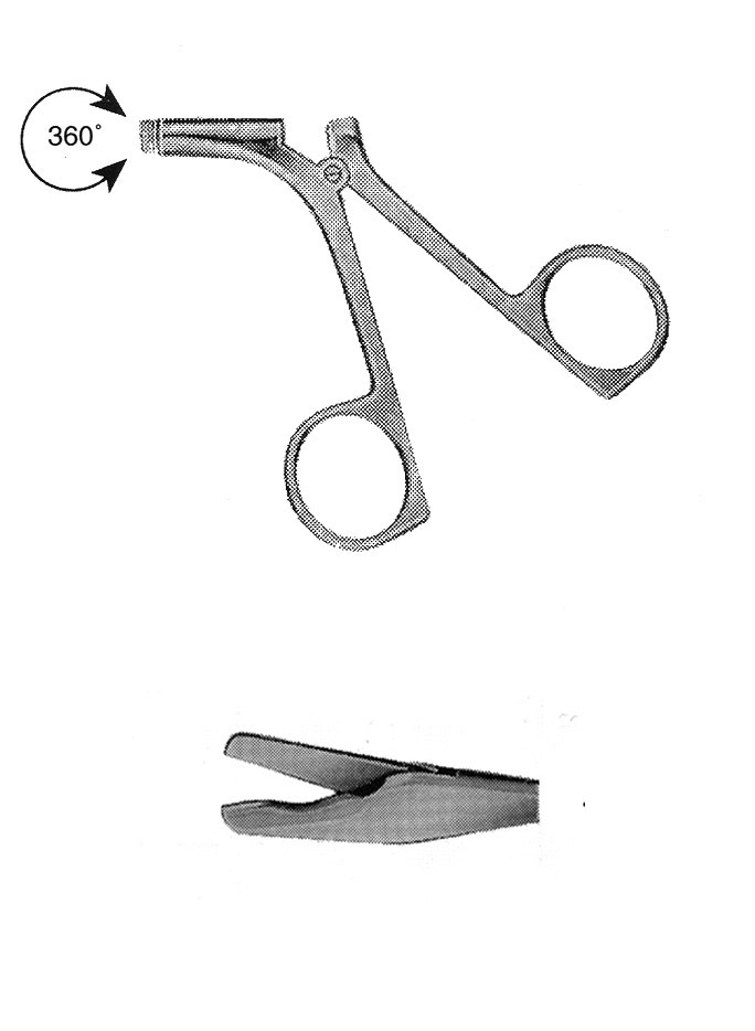 İZOLESİZ MAKAS R MODEL SAPLI ÇAP : 10MM L:43CM